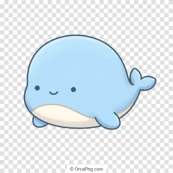 Chubby Blue Whale