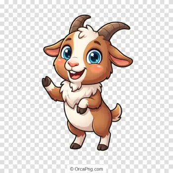 Friendly Waving Cartoon Kid