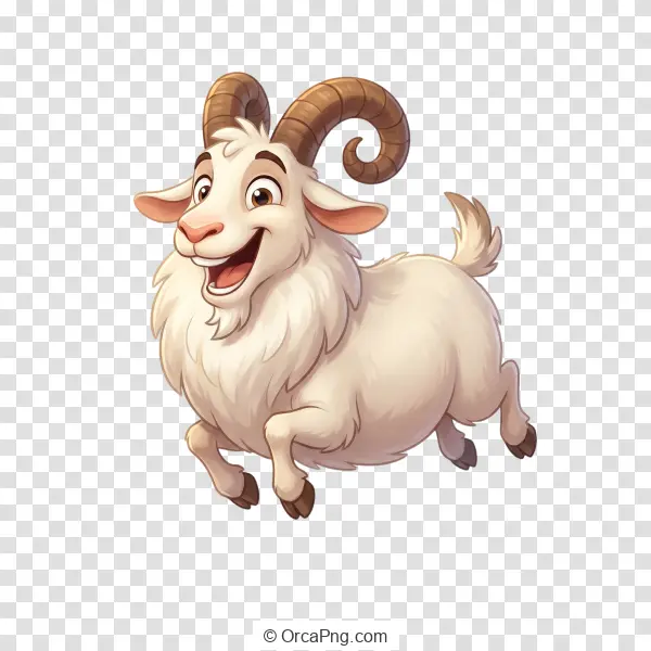 Jubilant Leaping Goat