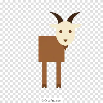 Abstract Geometric Goat