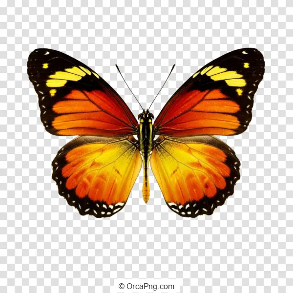 Vibrant Winged Butterfly