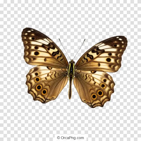 Elegant Open-Winged Butterfly