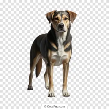 Noble Tri-Color Canine