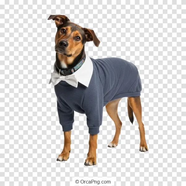 Dapper Canine Portrait