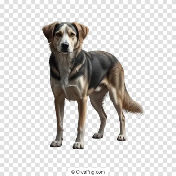 Alert Tricolor Canine