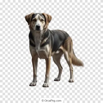 Alert Tricolor Canine