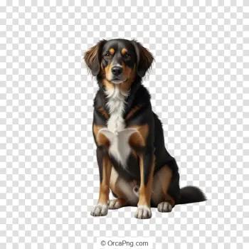 Tricolor Canine Companion