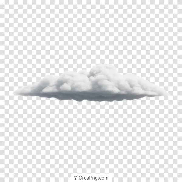 Floating Cumulus Cloud