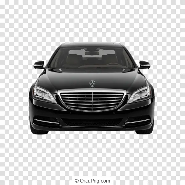Sleek Black Mercedes-Benz Sedan