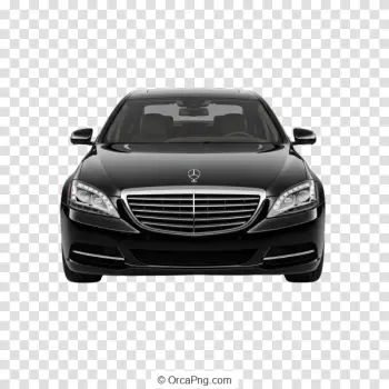 Sleek Black Mercedes-Benz Sedan