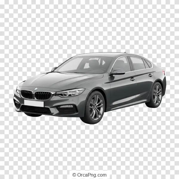 Sleek Gray Luxury Sedan