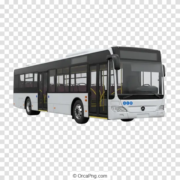 Modern City Commuter Bus