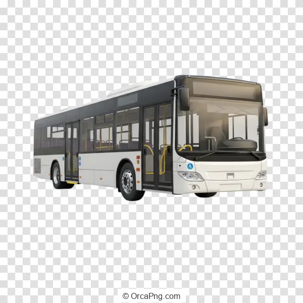 Sleek Urban Transit Bus
