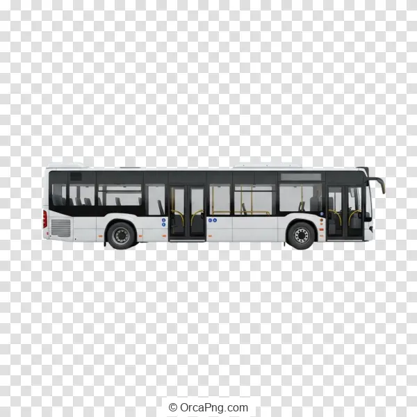 Modern City Bus Cutout