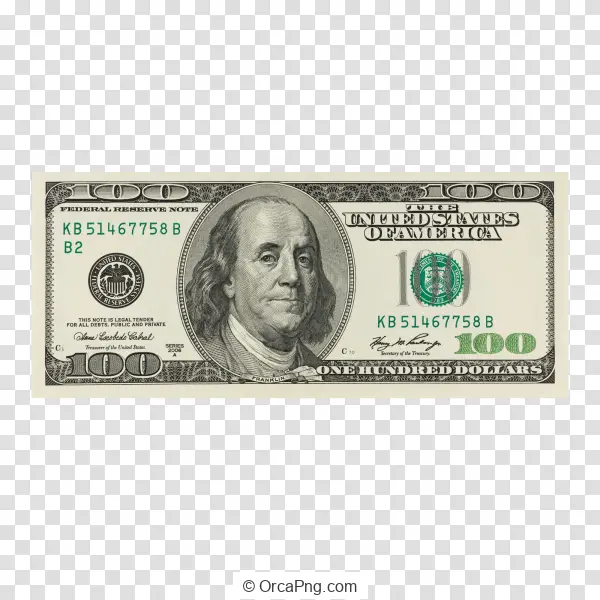 Benjamin Franklin 100 Dollar Bill