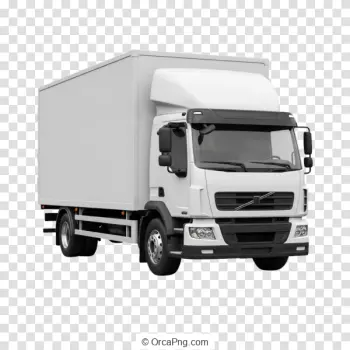 Modern Commercial Box Truck