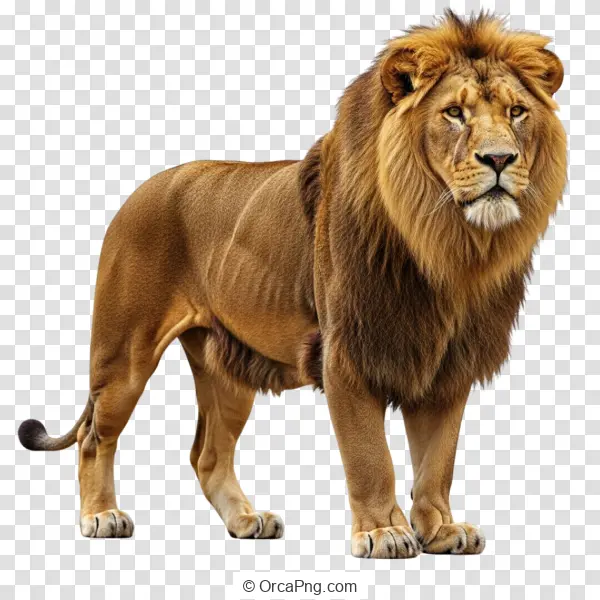 Majestic African Lion