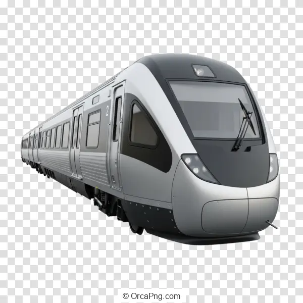Sleek Modern Passenger Train