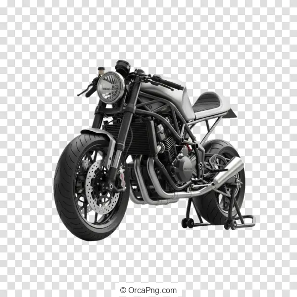 Sleek Custom Cafe Racer