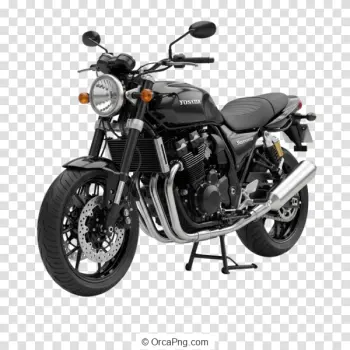 Sleek Black Roadster