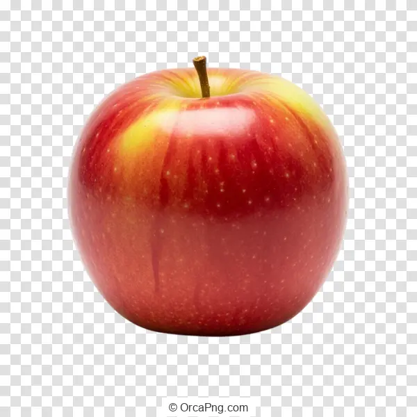 Vibrant Red Apple