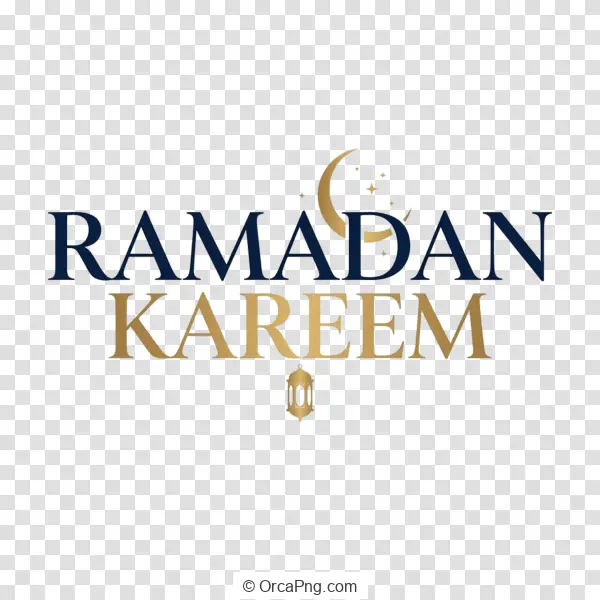 Elegant Ramadan Kareem Calligraphy