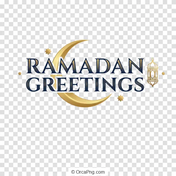 Elegant Ramadan Greetings with Islamic Motifs