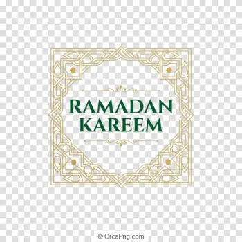 Elegant Islamic Ramadan Greeting