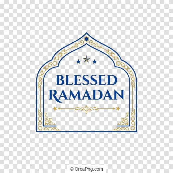 Blessed Ramadan Arch Greeting