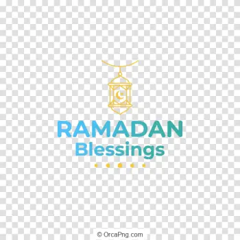 Ramadan Blessings Lantern Graphic