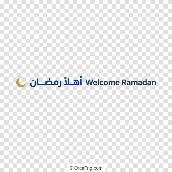 Ahlan Ramadan Transparent Graphic