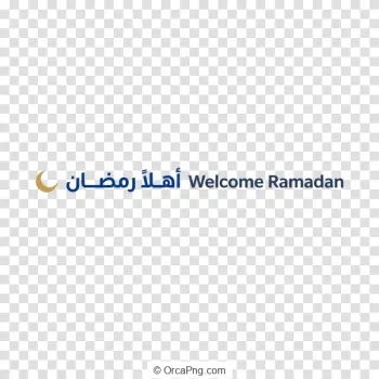 Ahlan Ramadan Transparent Graphic