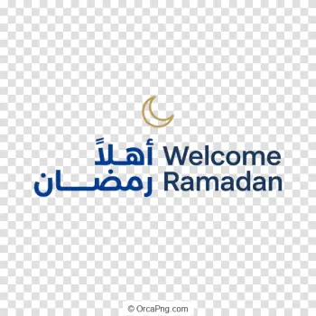Welcome Ramadan Digital Graphic
