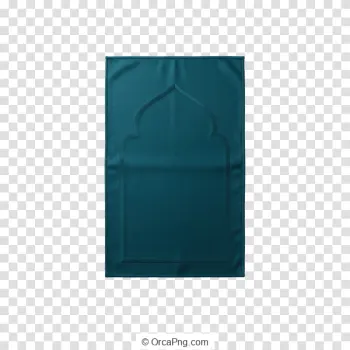 Sacred Teal Prayer Mat