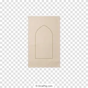 Minimalist Mihrab Arch Outline
