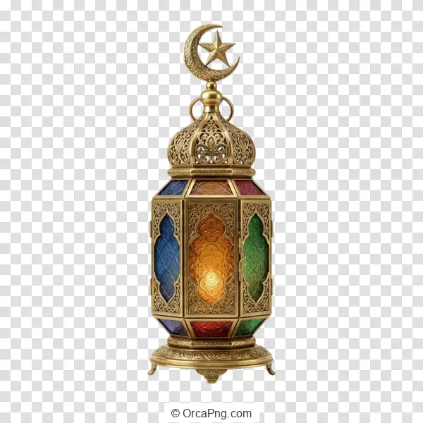 Jeweled Crescent Lantern