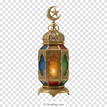 Jeweled Crescent Lantern