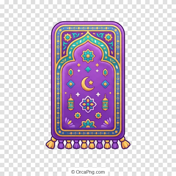 Ornate Islamic Prayer Mat