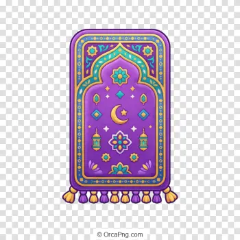 Ornate Islamic Prayer Mat