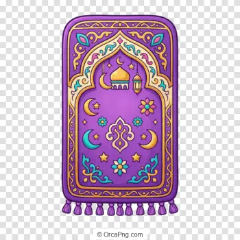 Vibrant Islamic Prayer Rug