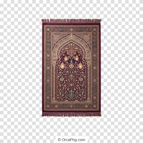 Ornate Mihrab Prayer Mat