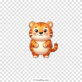 Chibi Tiger Cub Illustration