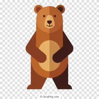 Stylized Standing Bear