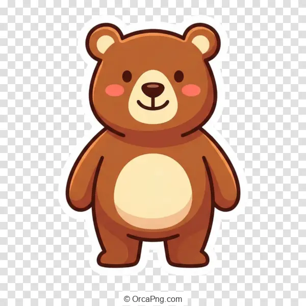 Chubby Cartoon Bear