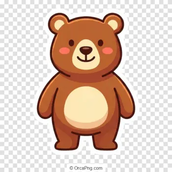 Chubby Cartoon Bear