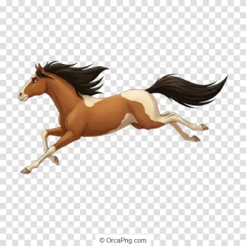 Galloping Pinto Mustang Animation