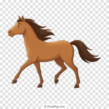 Friendly Chestnut Trotter