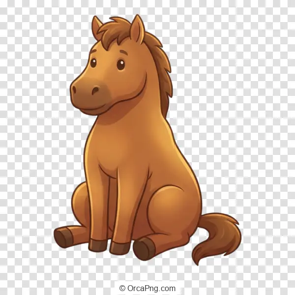 Charming Chestnut Horse