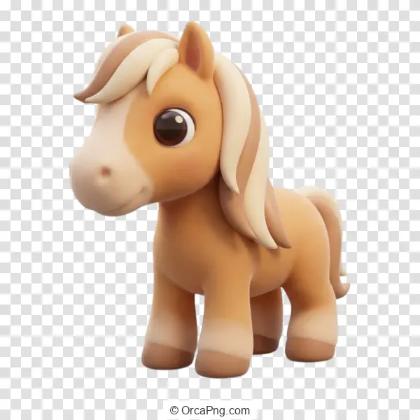 Sweet Clay-Style Horse