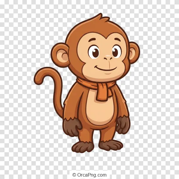 Friendly Scarfed Monkey